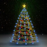  Mrežasta svjetla za božićno drvce 180 LED žarulja plava 180 cm | shoptok.hr