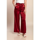 Fenzy Elegantne Duge Hlače, Bordo | shoptok.hr