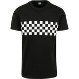Urban Classics Check Panel T-Black/White Cene