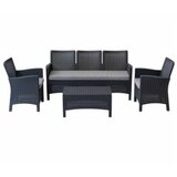  Baštenska garnitura Rattan 3 Graphite 9403A | ePonuda.com