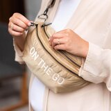 Childhome torbica oko struka on the go puffered beige | shoptok.hr
