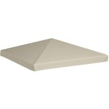  Streha za paviljon 310 g/m² 3x3 m bež, (20729401) | Shoptok.si
