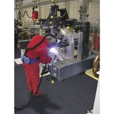 Notrax Sistem sestavljivih talnih plošč Skywalker, nitrilna guma, FR, DxŠ 910 x 910 mm, črna | Shoptok.si