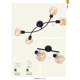  Redo 04-483 - Zidno spot svetlo AMBER 1xE14/28W/230V | Eponuda.com