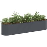  Povišeni vrtni krevet Antracit 200 x 40 x 40 cm | Eponuda.com