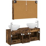  Set namještaja za kupaonicu 4 kom. Dimljeni hrast | shoptok.hr