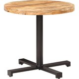 vidaXL bistro stolić okrugli Ø 80 x 75 cm od grubog drva manga | shoptok.hr