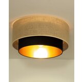  plafonsko svetlo sarta 1xE27/60W/230V prečnik 45 cm crna/juta | Eponuda.com