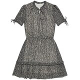 Marisse Printed Dress L-Su-3454 Beige | ePonuda.com