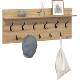vidaXL Nadwyčajna obešalnik za plašče artisan hrast 100 x 40 x 12 cm | Shoptok.si