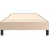 vidaXL Okvir kreveta s oprugama boja cappuccina 80x200cm umjetna koža | shoptok.hr