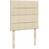  Krevet s oprugama i madracem krem 100 x 200 cm od tkanine | shoptok.hr