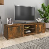 vidaXL TV omarica dimljeni hrast 140x40x35,5 cm konstruiran les Cene