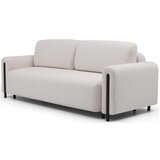 ELTAP Bež/krem sklopiva/s prostorom za odlaganje sofa od bouclé tkanine 244 cm Arcadova – | shoptok.hr