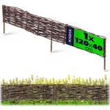 KADAX Vrtna palisadna ograja iz pletenega materiala, visoka 120 x 40 cm, (5000358125) | Shoptok.si