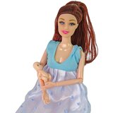  Lutka za igru trudnica u plavoj haljini - 30 cm | shoptok.hr