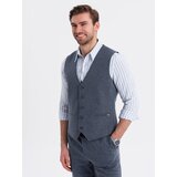 Ombre Men's elegant set suit vest + shorts | Shoptok.si