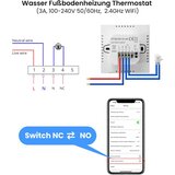 Avatto Pametni WiFi termostat za vodno talno ogrevanje | Shoptok.si