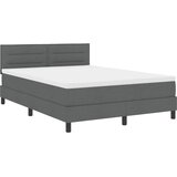  s opruga kutije Tamno siva 160 x 200 cm tkanina | shoptok.hr