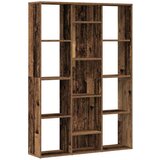vidaXL Paravan/knjižna omara starinski les 100x24x140 cm iverna plošča | Shoptok.si