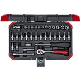 red Socket Set 1/4 33-pieces