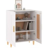  Komoda bela 69,5x34x90 cm konstruiran les, (20654440) | Shoptok.si