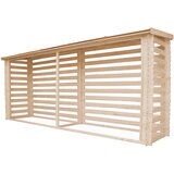 Timbela Lesena lopa za drva - Zunanja shramba 4 m2 / prostornina 6,7 m3 - neobdelan les - M203, (21780509) Cene