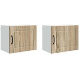  Ormar za Zid PORTO 2 pcs Sonoma hrast 50 x 31 x 40 cm | Eponuda.ba