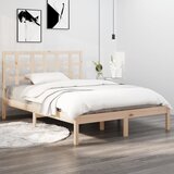 The Living Store Posteljni okvir iz trdnega lesa 140x200 cm - Posteljni Okvir, (21531084) | Shoptok.si