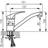 Ferro Baterija za lavabo BASIC BBC2A Ferro | Eponuda.com