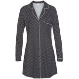 Lascana Spalna srajca črna / bela | Shoptok.si