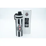 Flašica za vodu FK Partizan, 750ml, Crno-bela