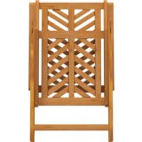 vidaXL bistro set za vrt 3 pcs smeđa masivno bagremovo drvo | shoptok.hr