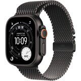 Apple Watch Ultra 3 Milanaise Crna 49mm MF1T4QF/A Velicina narukvice: Velika Crno titanij kucište | shoptok.hr