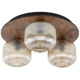  Plafonsko svetlo SALVIA 3xE14/10W/230V prečnik 40 cm braon/dimljeno braon Cene