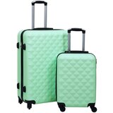 vidaXL Trdi potovalni kovčki 2 kosa mint zeleni ABS, (20960511) | Shoptok.si