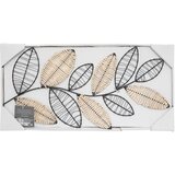 Atmosphera zidna dekoracija Aurore 56x29 metal/ratan crna | shoptok.hr