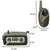 Walkie Talkie set s PBX-om za djecu kaki boje | shoptok.hr