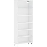  Visoka komoda bijela 69,5 x 32,5 x 180 cm od konstruiranog drva | Eponuda.ba