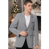 Dewberry C9058 MEN'S JACKET-SOLID GREY Cijene