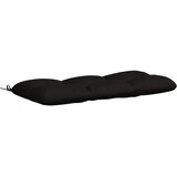  Jastučić za klupu VIANEN 100% poliester Crna 130 x 50 x 12 cm | shoptok.hr