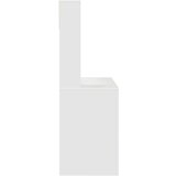 vidaXL Stol s policom Bijelo 91 x 50 x 149 cm Konstruirano drvo | shoptok.hr