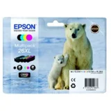 Epson 26 xl (C13T26364010) BK/C/M/Y, komplet originalnih kar