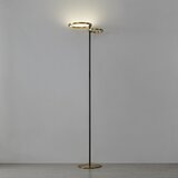 Eglo 901975-LED Prigušiva stojeća lampa CASTELPOTO LED/16W/230V + LED/12W zlatna/crna | Eponuda.com