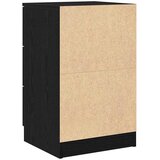  Noćni ormar Crni hrast 40 x 65 x 65 cm Konstruirano drvo | Eponuda.com