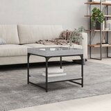 vidaXL Stolić za kavu boja hrasta 49 5x49 5x45 cm konstruirano drvo Cijene