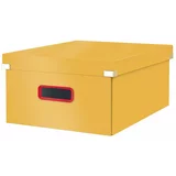 Leitz žuta kutija za pohranu Cozy Click & Store, dužine 48 cm