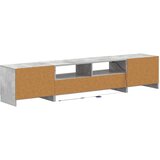  LED TV kabinet UTRECHT 3 kom. Betonska siva Konstruirano drvo 100 x 35 x 40 cm | Shoptok.si