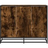  Komoda dimljeni hrast 94x35x76 cm konstruirano drvo | Eponuda.com