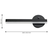  LED zidna svetiljka SYDNEY LED/6W/230V crna | Eponuda.com